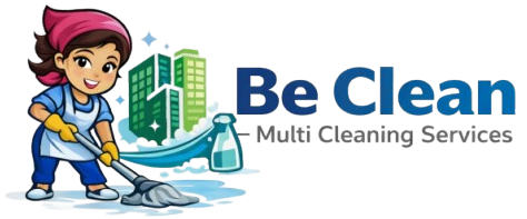 Be Clean Multi Clean Services company logo representing professional cleaning services in Koyilandy