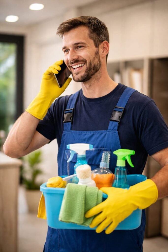 Professional cleaning service customer support in Koyilandy
