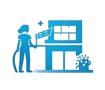 Facade cleaning service icon showing professional exterior wall and building front cleaning in Koyilandy