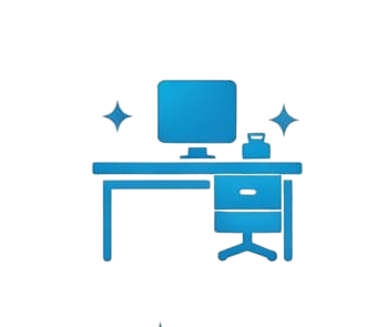 Office cleaning service icon representing professional workspace cleaning services in Koyilandy