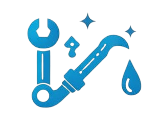 Plumbing repair service icon showing pipe leak fixing and wrench tool in Koyilandy